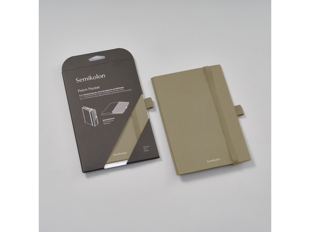Patch Pocket fot notebook A5 - Semikolon - Fango