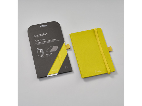 Patch Pocket fot notebook A5 - Semikolon - Matcha