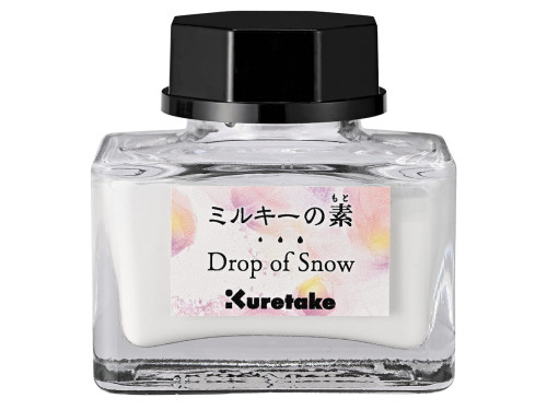 Medium do tuszu Drop of Snow - Kuretake - White, 25 g