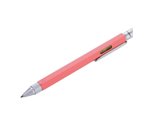 Construction multi tasking pen - Troika - Coral