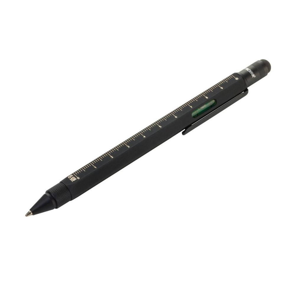 Długopis konstrukcyjny wielozadaniowy - Troika - czarny