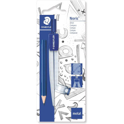 Cyrkiel z uniwersalnym adapterem i ołówkiem - Staedtler - 12,4 cm