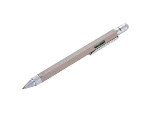 Construction multi tasking pen - Troika - Beige