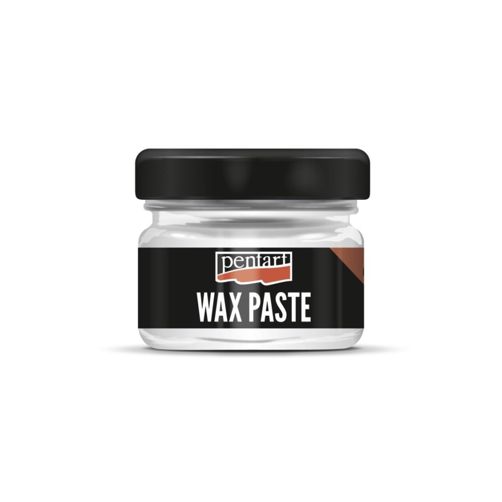 Pasta woskowa - Pentart - przezroczysta, 20 ml