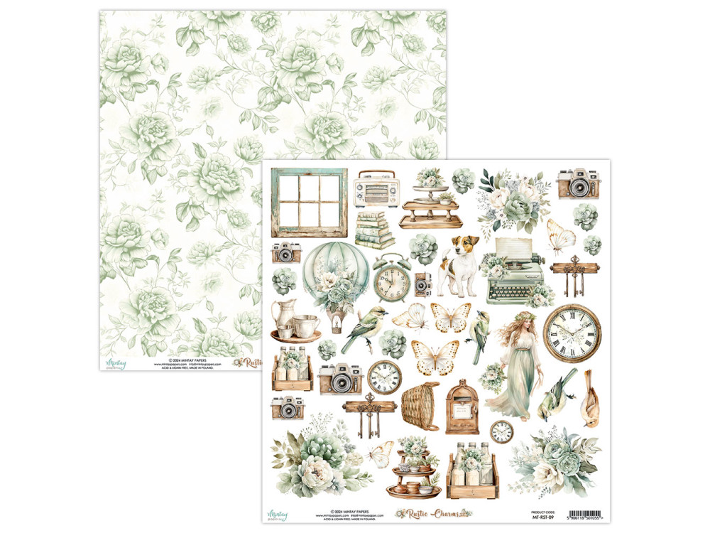 Elementy do wycinania 30,5 x 30,5 cm - Mintay - Rustic Charms