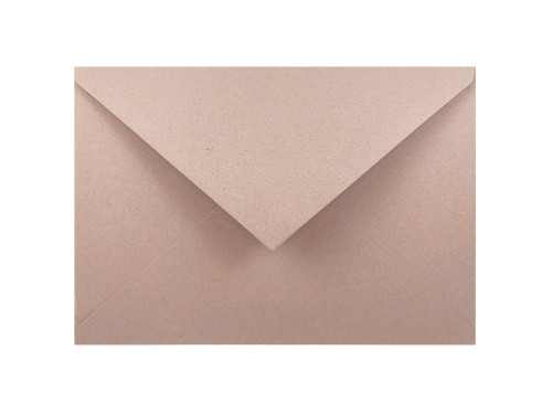Crush envelope 120g - C6, Almond, beige