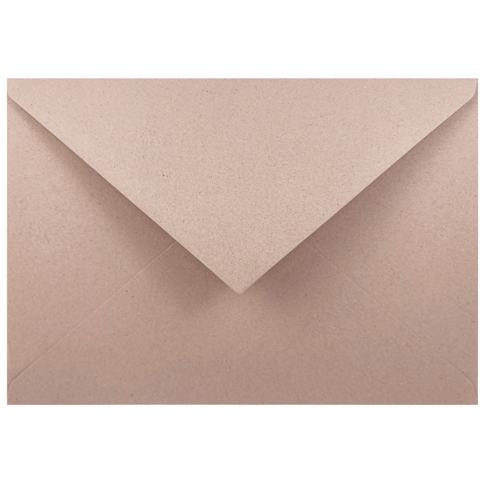 Crush envelope 120g - C6, Almond, beige