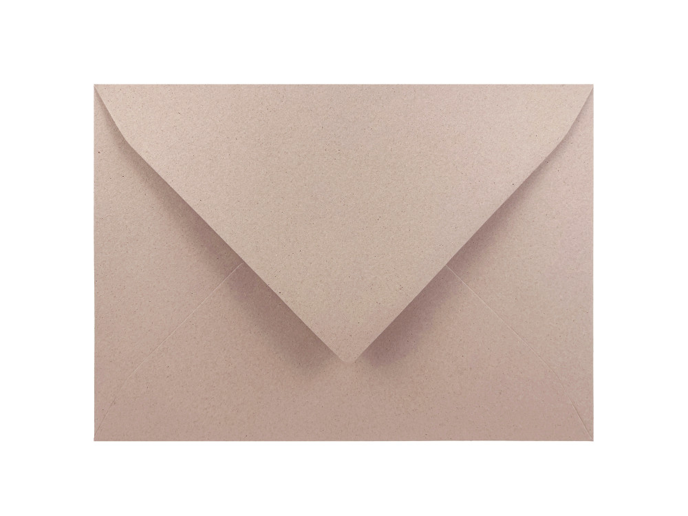 Crush envelope 120g - B6, Almond, brown