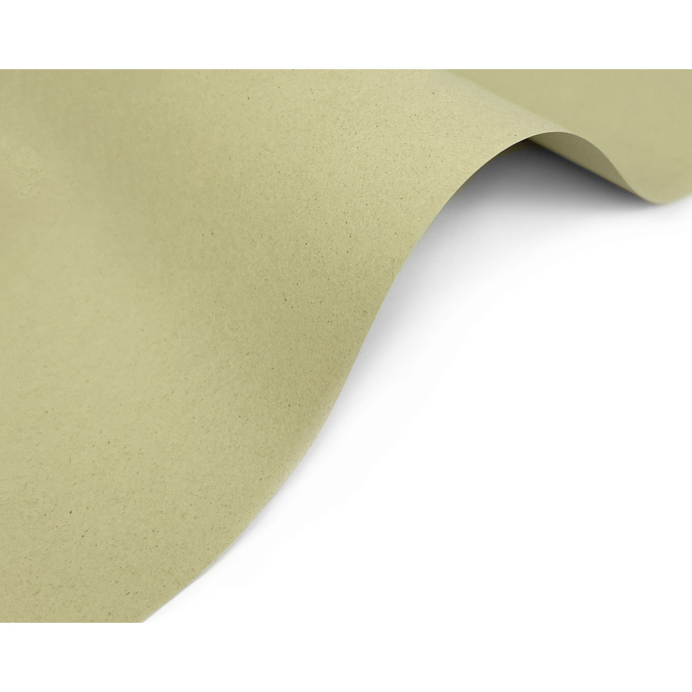 Crush paper 250g - Olive, green, A5, 20 sheets