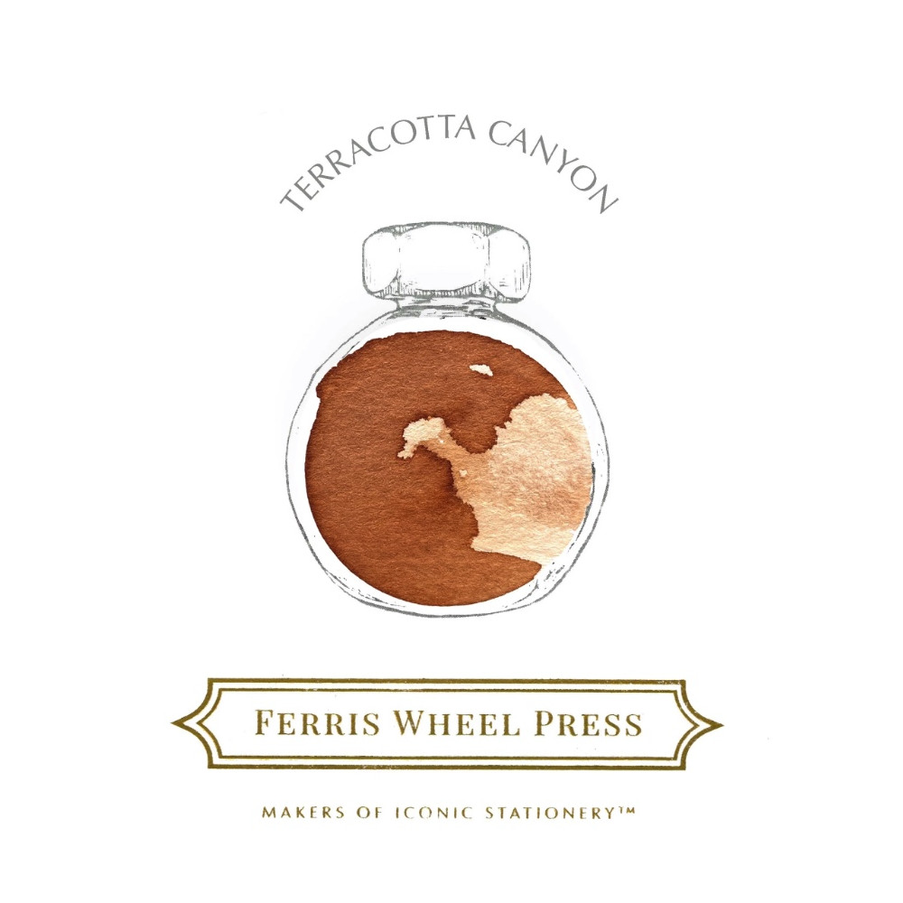 Atrament - Ferris Wheel Press - Terracotta Canyon, 38 ml