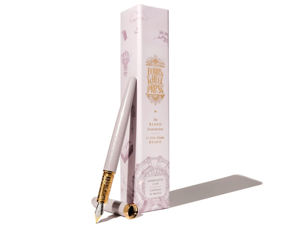 Bijou Fountain Pen - Ferris Wheel Press - Sandcastle Clay, M