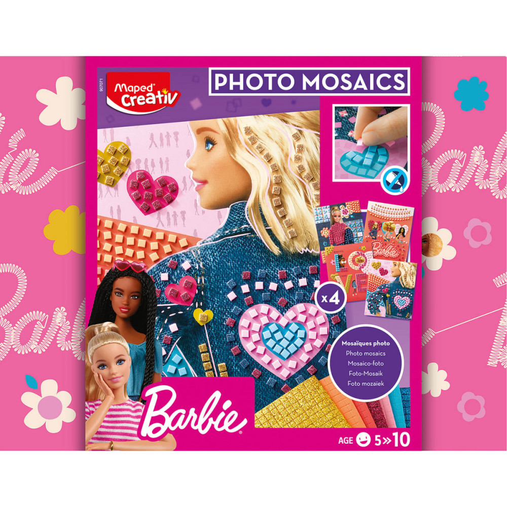 Art Set Barbie Photo Mosaic - Maped - 4 sheets