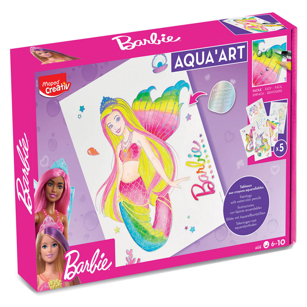 Creativ Aqua Set Barbie - Maped