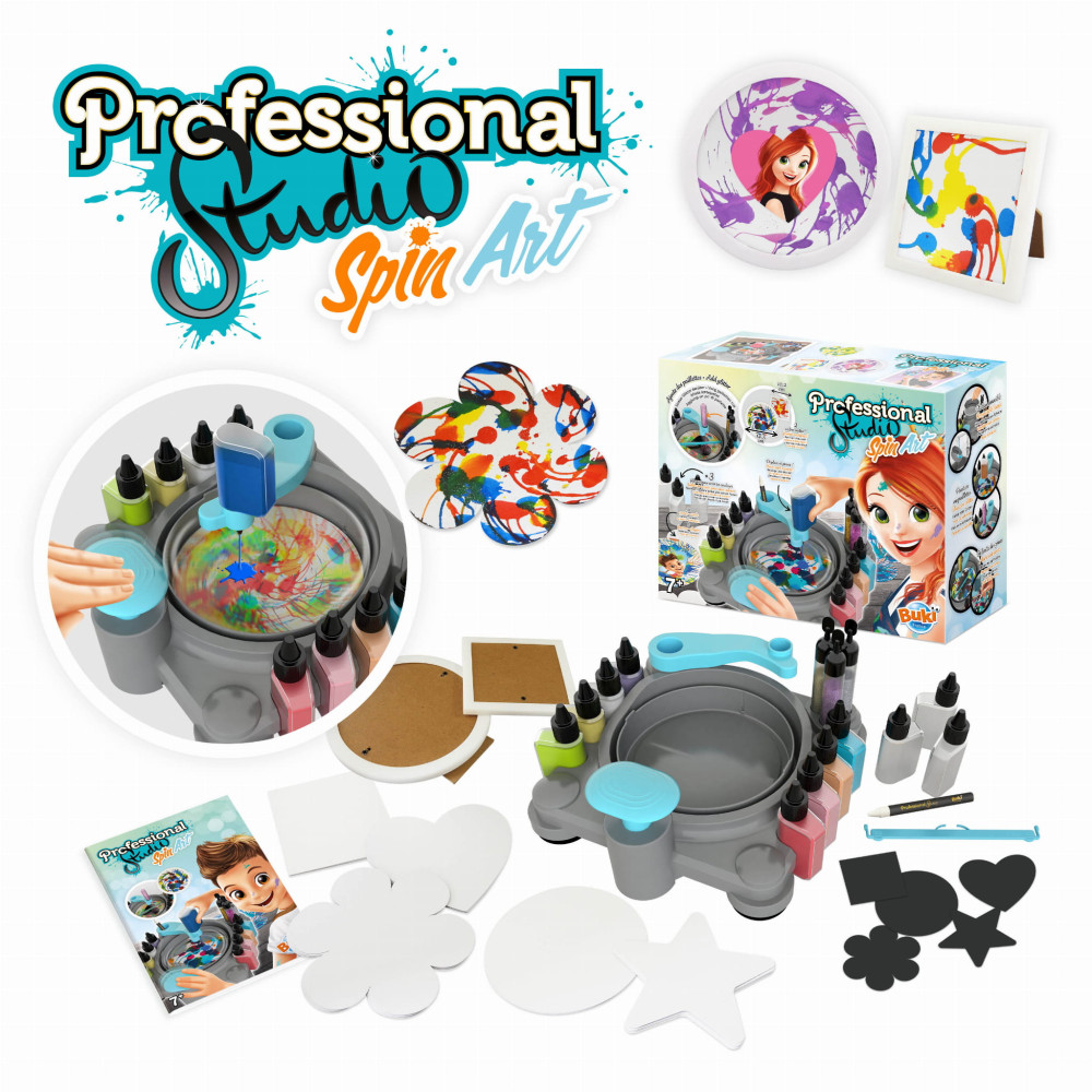 Proffessional Studio Spin Art Set - Buki