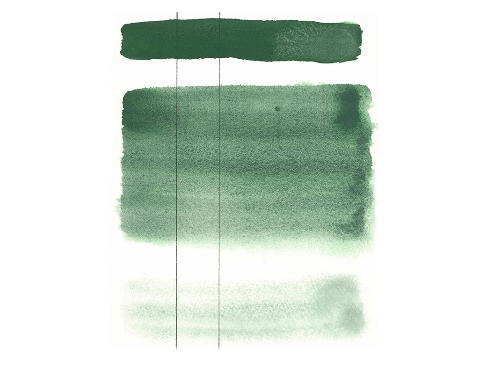 Aquarius watercolor paint - Roman Szmal - 270, Chromium Green Oxide Dark, pan