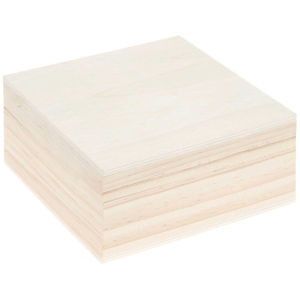 Wooden box, square - Rico Design - 17 x 17 x 7 cm
