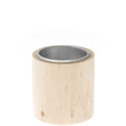 Wooden candle holder - Rico Design - 5,5 x 5,5 cm