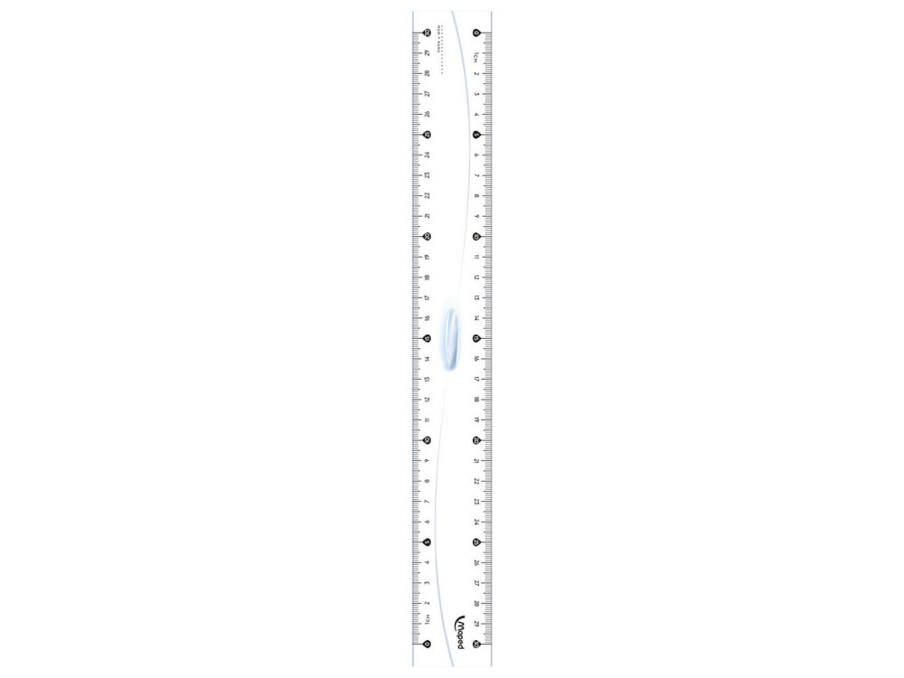 Linijka Classic z uchwytem - Maped - 30 cm