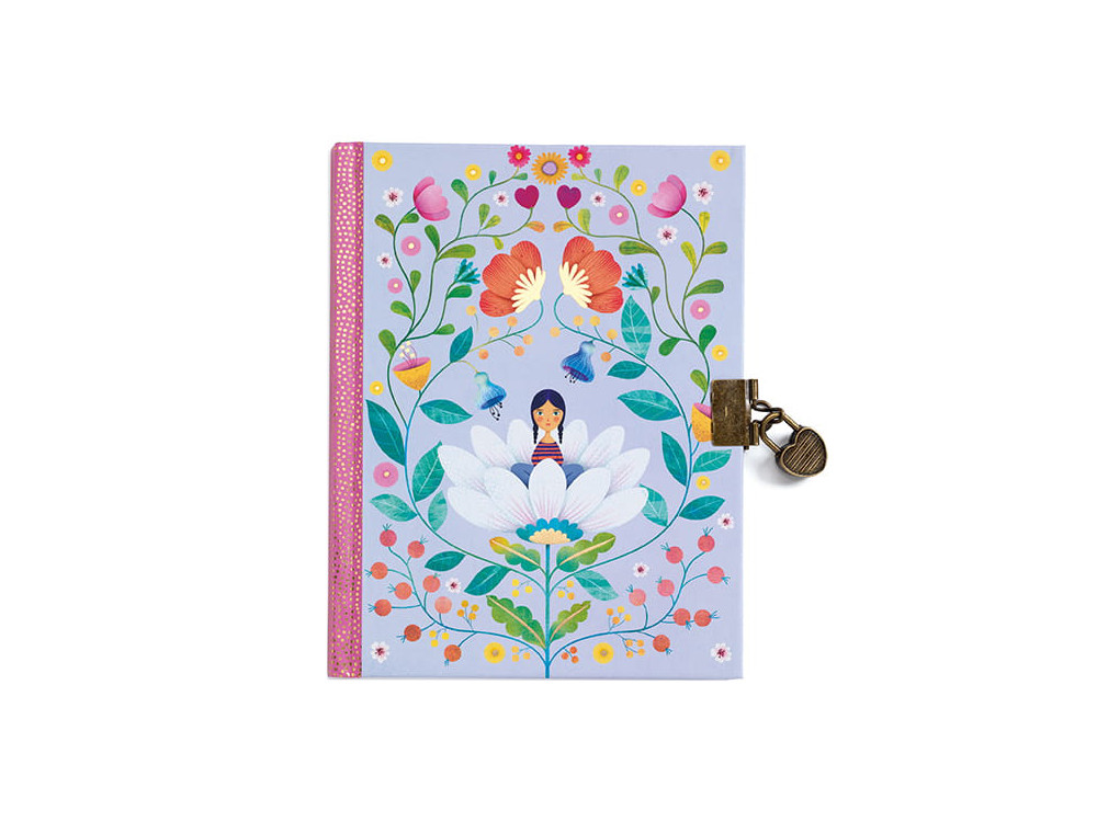 Secret Marie diary - Djeco - 15,5 x 20 cm, 88 sheets