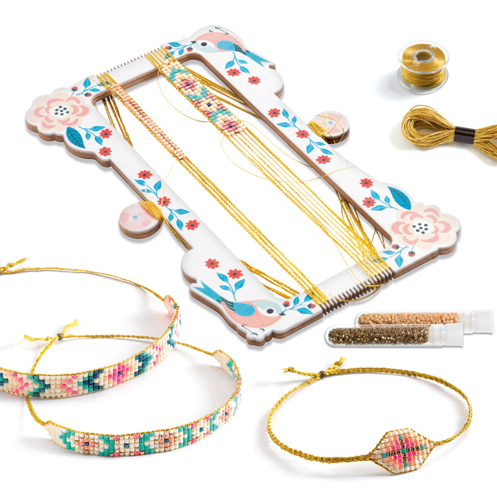 Creative bracelets and loom set - Djeco