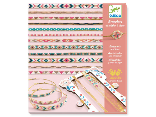 Creative bracelets and loom set - Djeco