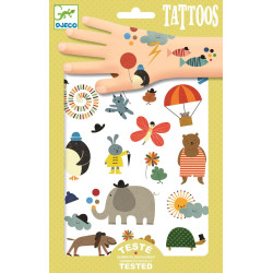 Zestaw tatuaży dla dzieci - Djeco - Malutkie Rzeczy