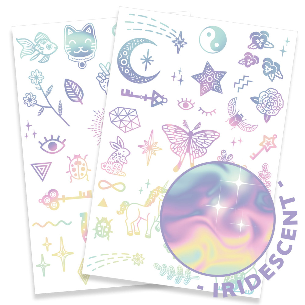 Set of washable tattoos for kids - Djeco - Talismans