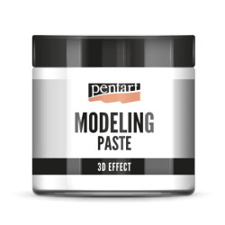 3D Thick Modeling Paste - Pentart - White, 500 ml