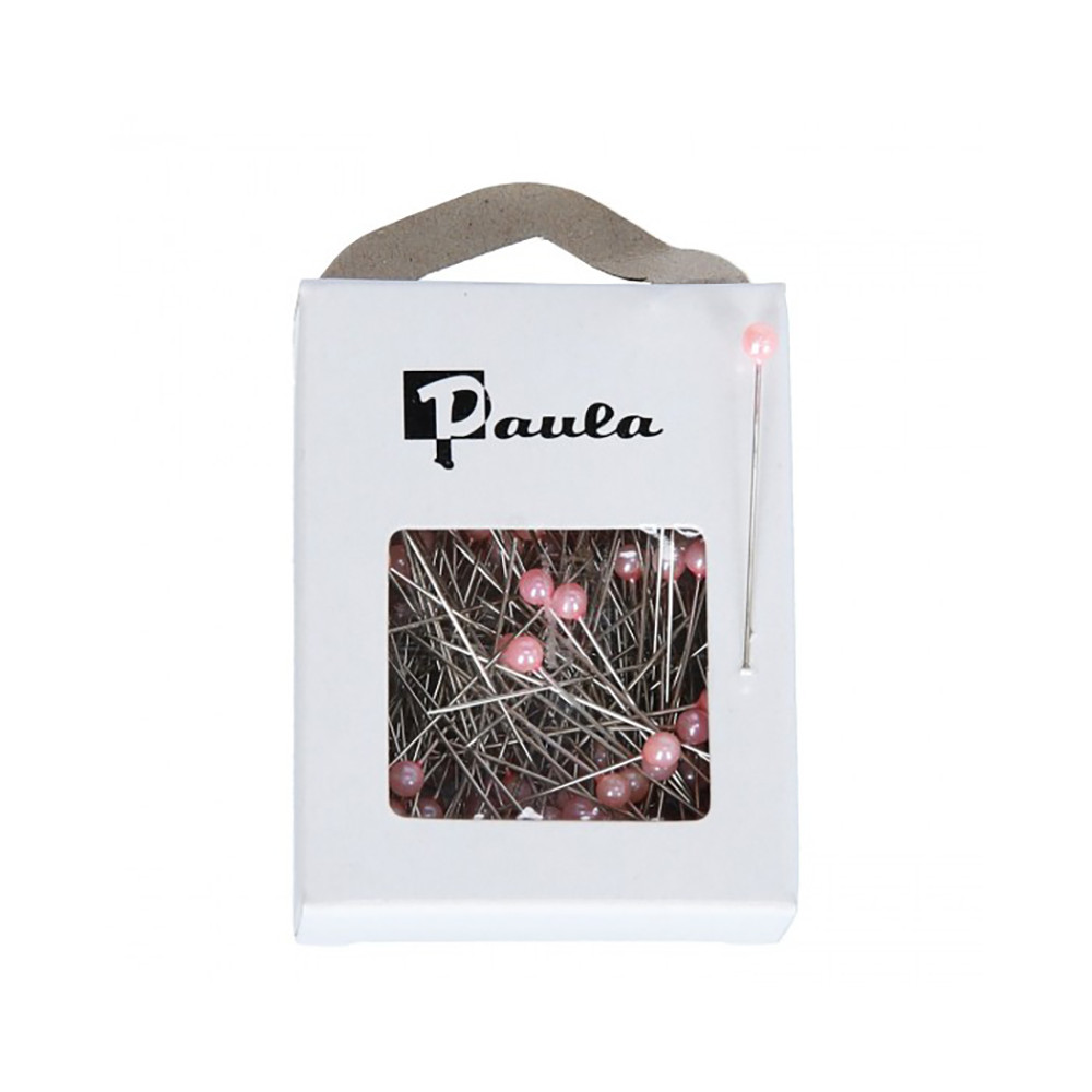 Decorative pins - Pink, 4 cm, 144 pcs.