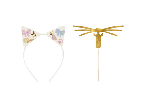 Headbands and masks set - 15 pcs.