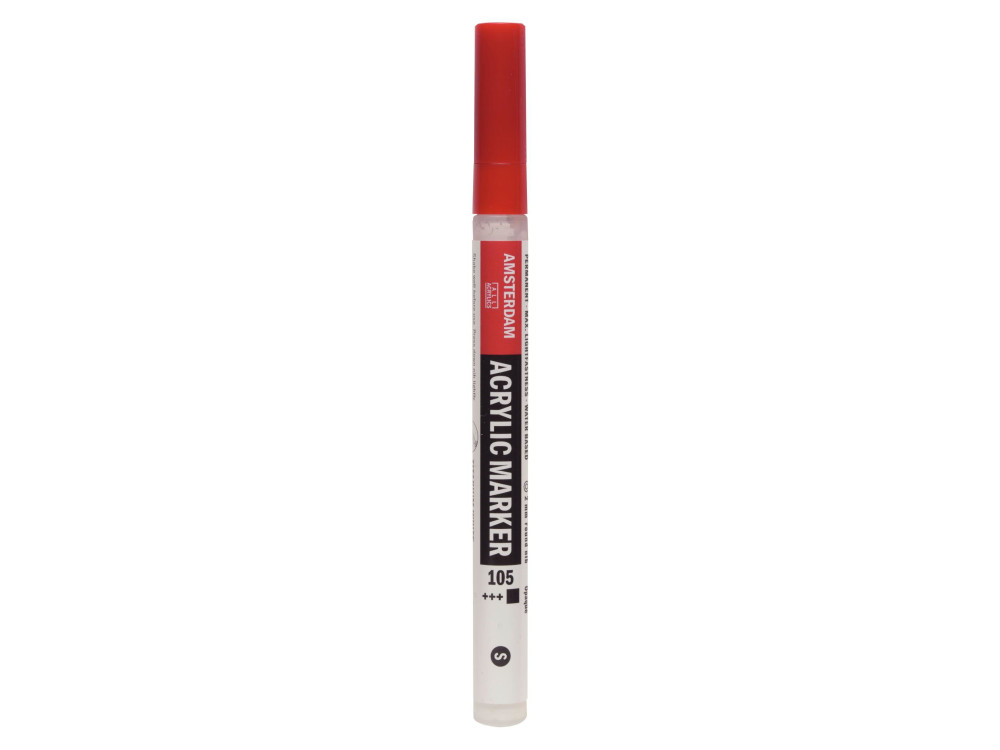 Acrylic marker - Amsterdam - 105, Titanium White, 2 mm