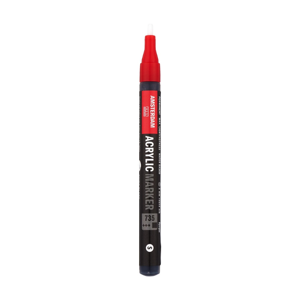 Acrylic marker - Amsterdam - 735, Oxide Black, 2 mm