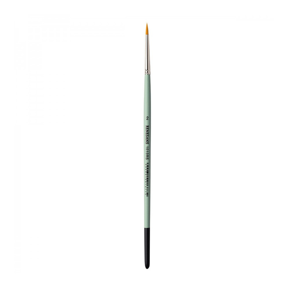 Retouching synthetic brush, 1010RS series - Renesans - short handle, no. 2