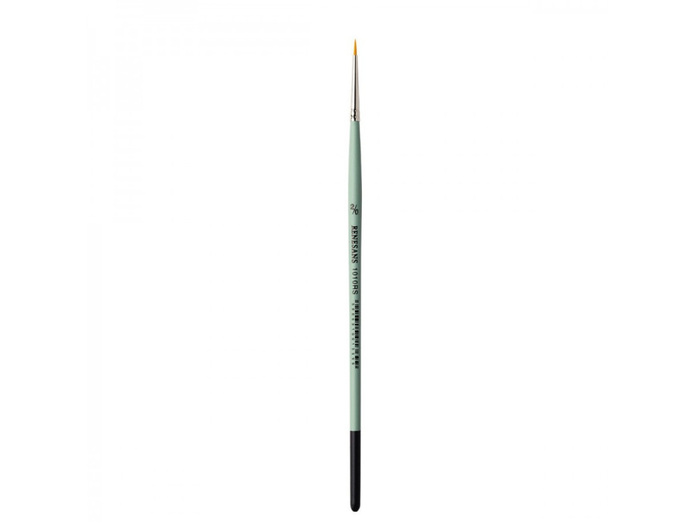 Retouching synthetic brush, 1010RS series - Renesans - short handle, no. 2/0