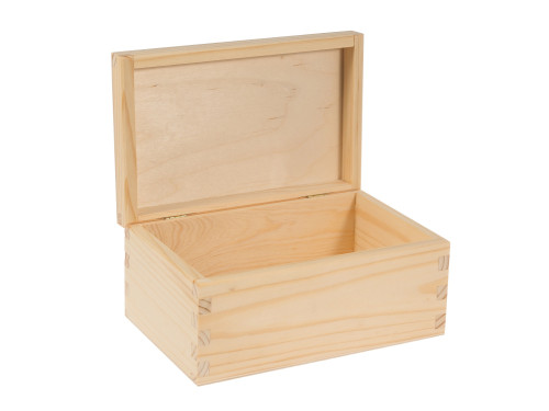 Wooden Container Case 21,5x13,8 cm