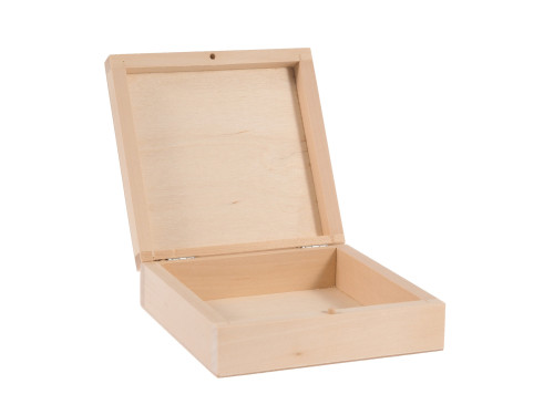 Wooden Square Case 14x14 cm