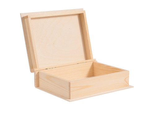 Oprawa drewniana na książkę - 19 x 24 x 7,5 cm