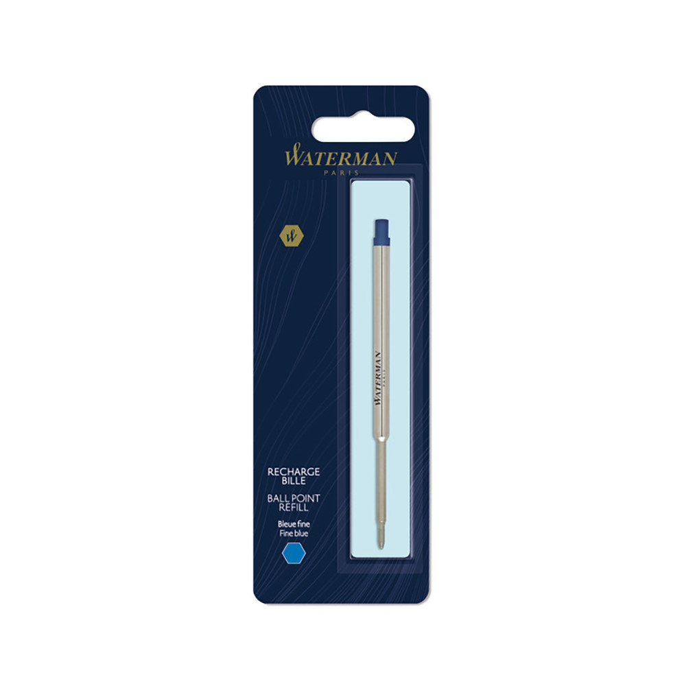 Standard ballpoint pen refill - Waterman - Blue, M
