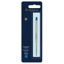 Standard ballpoint pen refill - Waterman - Blue, F