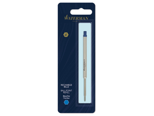 Standard ballpoint pen refill - Waterman - Blue, F