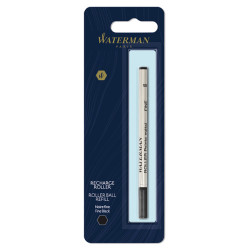 Standard rollerball pen refill - Waterman - Black, F