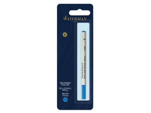 Standard rollerball pen refill - Waterman - Blue, F