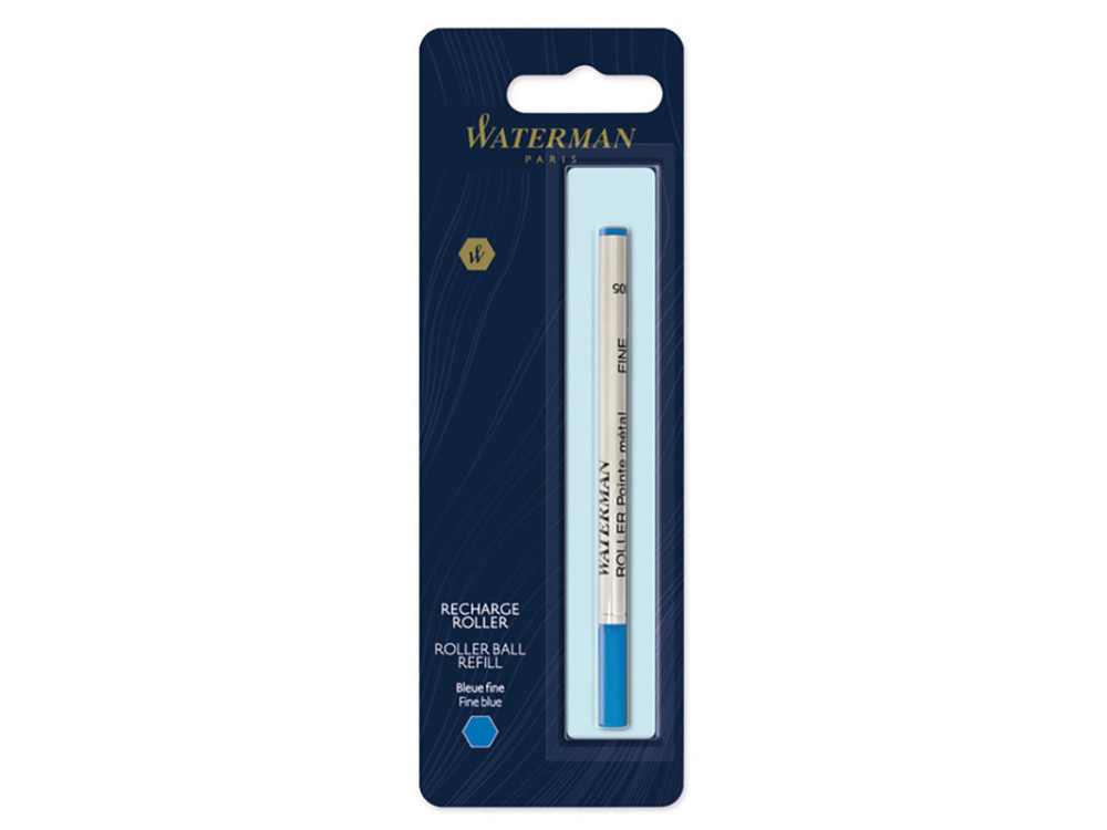 Wkład do pióra kulkowego - Waterman - niebieski, F