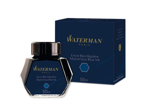 Atrament do piór wiecznych - Waterman - Mysterious Blue, 50 ml