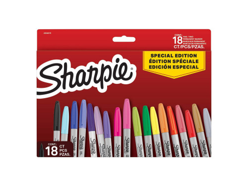 Set of permanent markers Special Edition - Sharpie - 1 mm, 18 pcs.