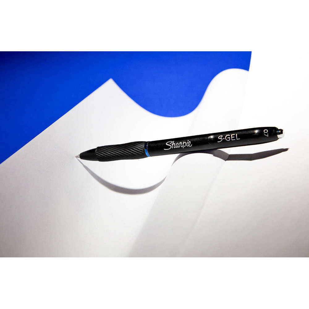 Długopis żelowy S-Gel - Sharpie - niebieski, 0,7 mm