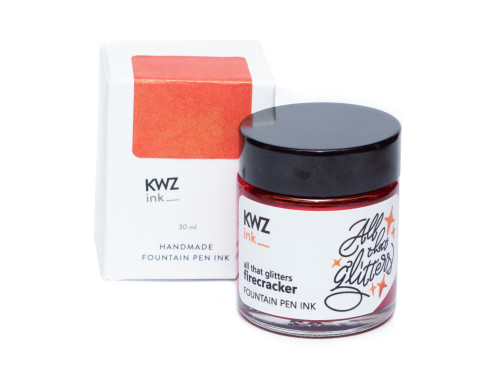 Atrament do piór wiecznych - KWZ Ink - Firecracker, 30 ml