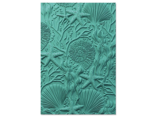 3D Textured Embossing Folder - Sizzix - Under The Sea