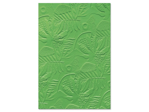 3D Textured Embossing Folder - Sizzix - Jungle Textures