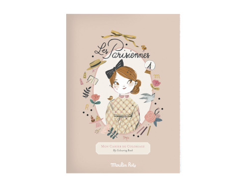 Coloring Book - Djeco - Les Parisiennes